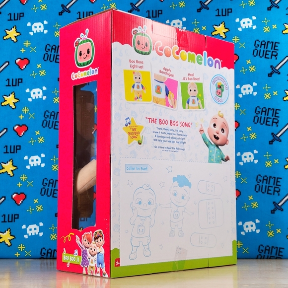 CoComelon Boo Boo JJ Plush New & Interactive Play Lights up & Heals All Boo Boos - Picture 5 of 11
